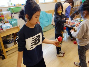 2021　1月18日　朝の室内遊び