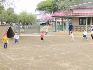 砂場かけっこ (6)