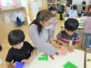 2021　5月14日　年中クラス　室内遊び