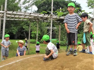 2021　6月22日　年中クラス　戸外遊び