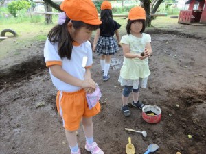 2021　6月1日　年長クラス　戸外遊び　