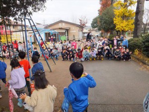 2021　12月17日　年長クラス　学校見学